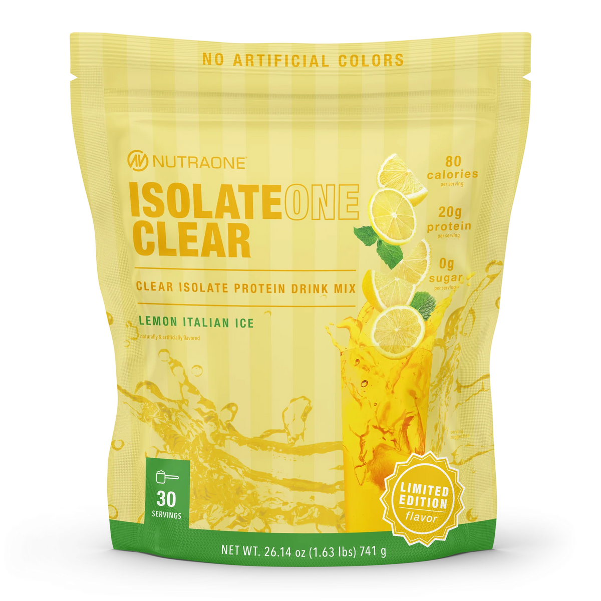 Isolate One Clear 30 Servings