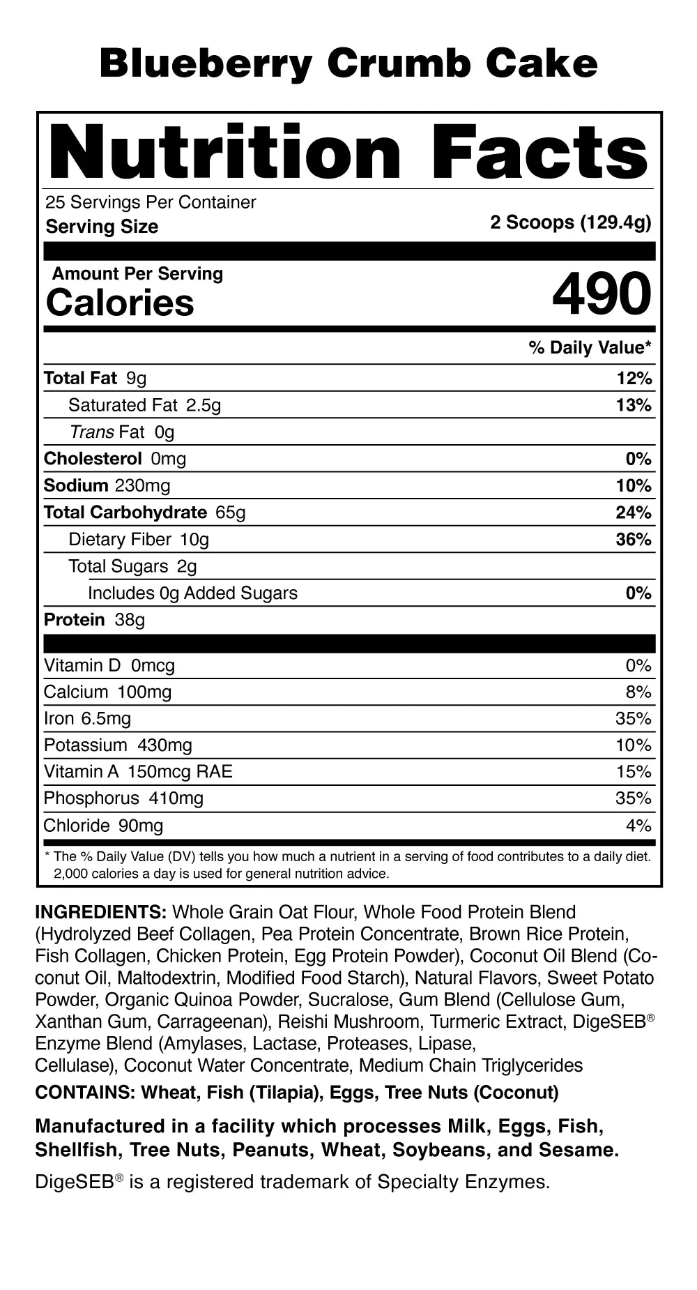 Anabolic Warfare Meal Replacement Protein