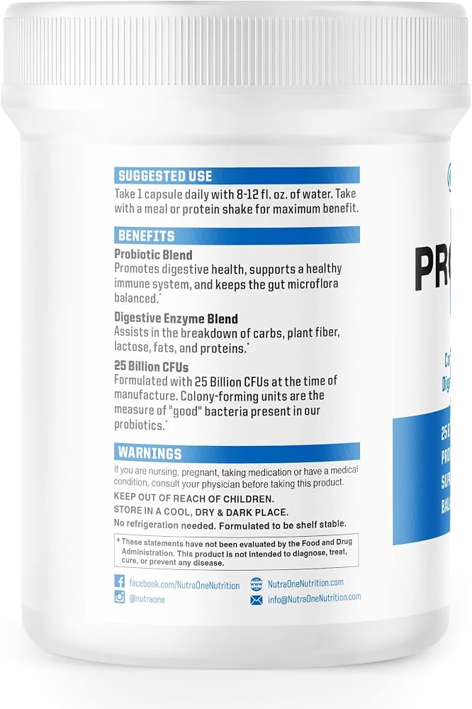 NutraOne Probiotic 30ct