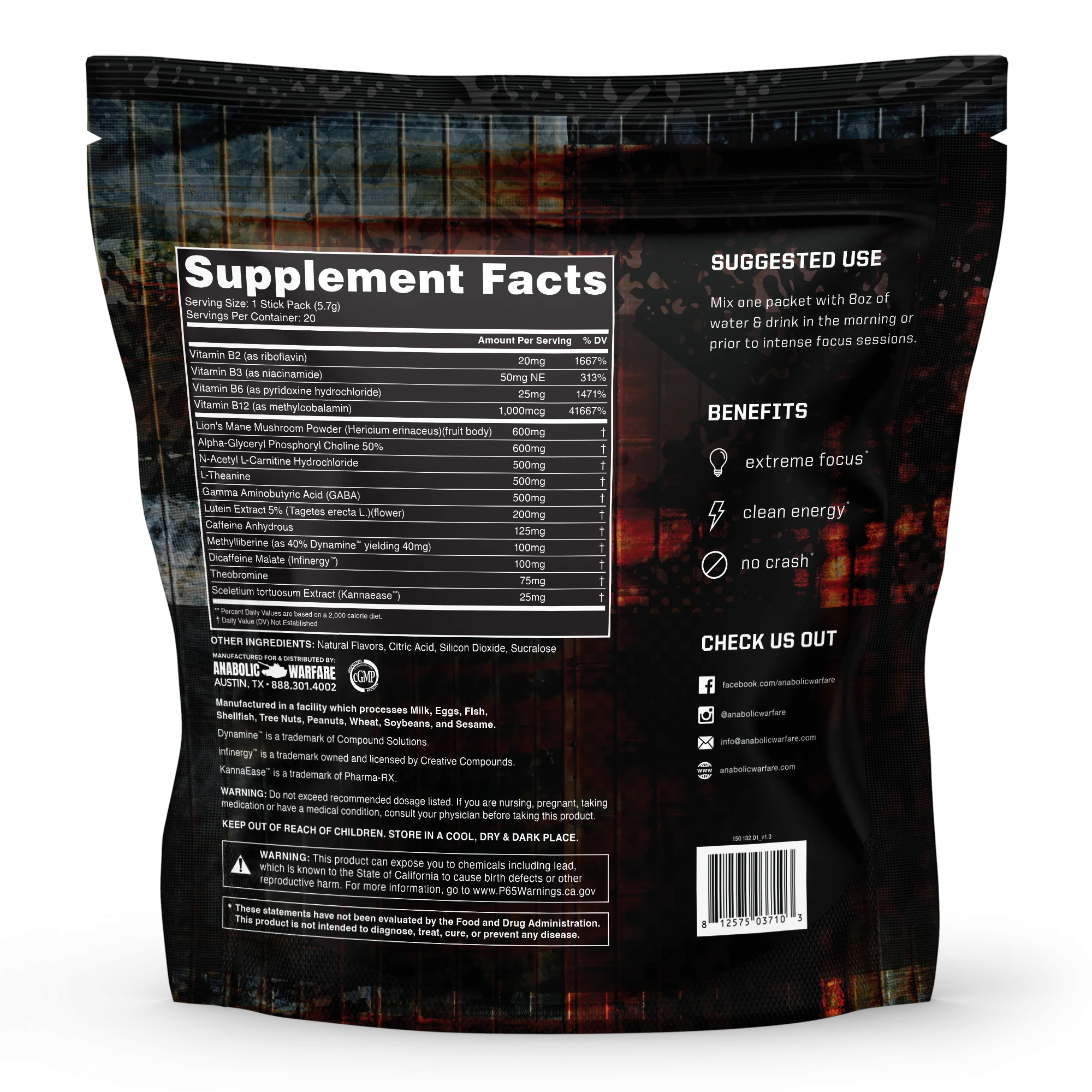 Anabolic Warfare GTF2W
