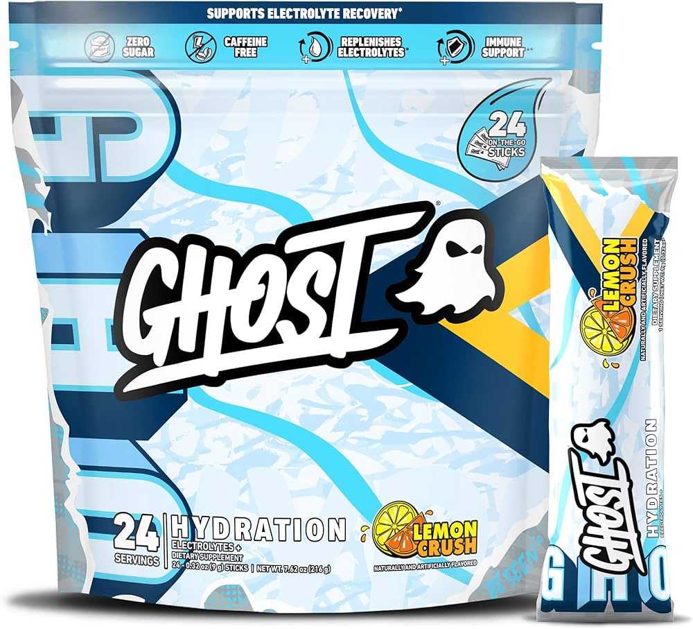 Ghost Hydration Stick Packets