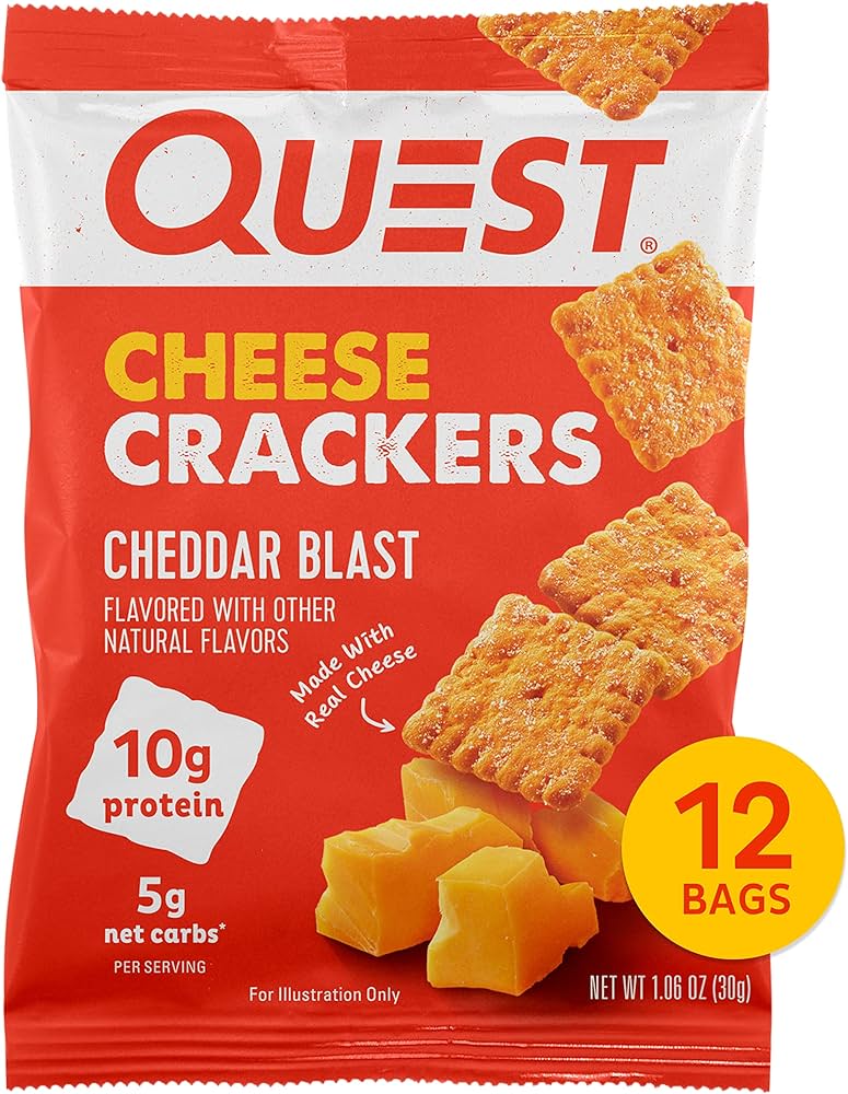 Quest Protein Cheese Crackers