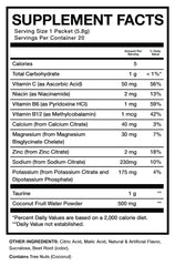 BUM Hydration Packets