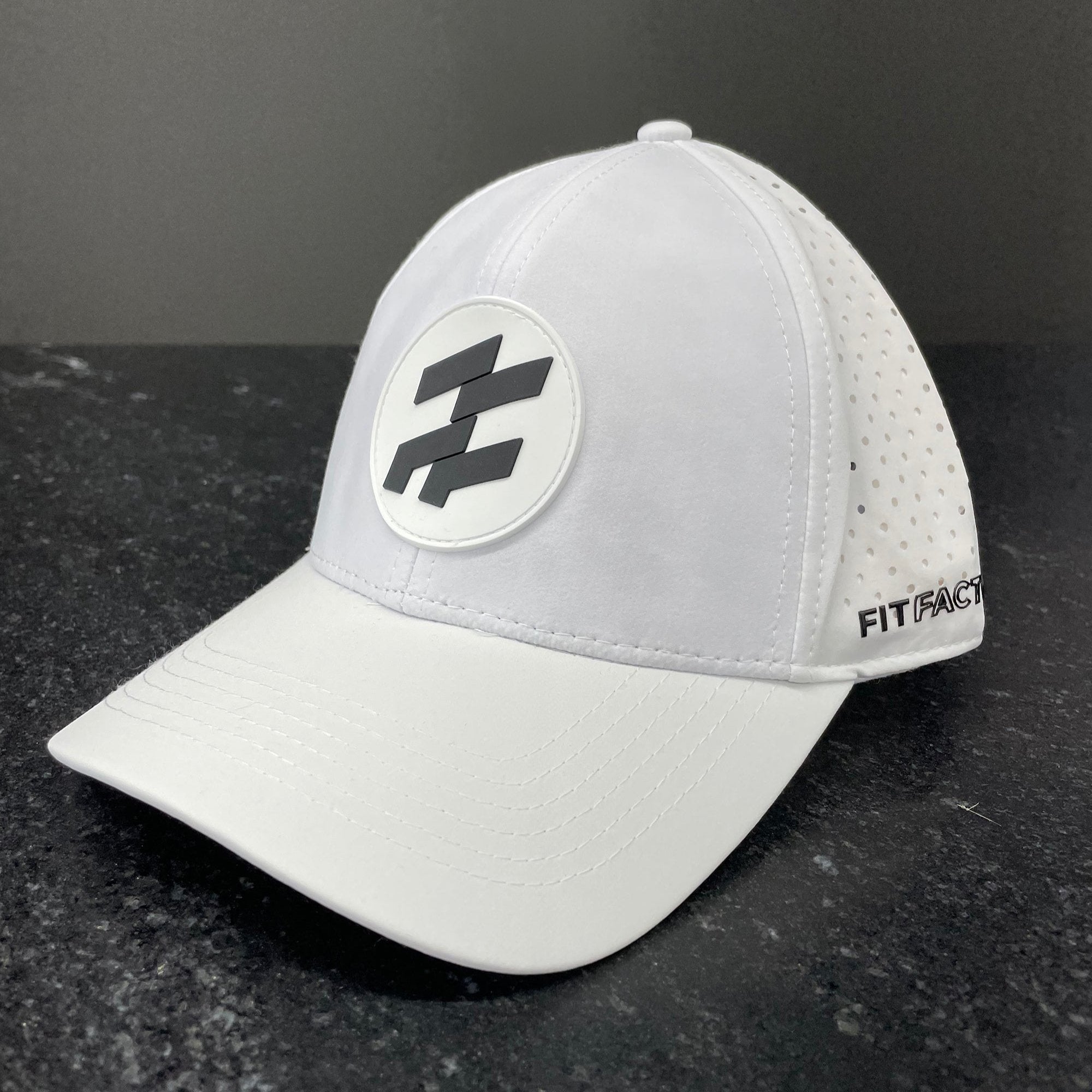 Fit Factory Supplements White Hat with Logo