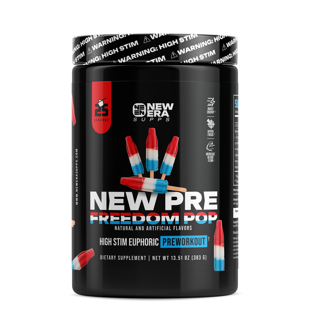 New Era | High Stim Euphoric Preworkout | Freedom Pop