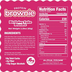 Protein Brownie