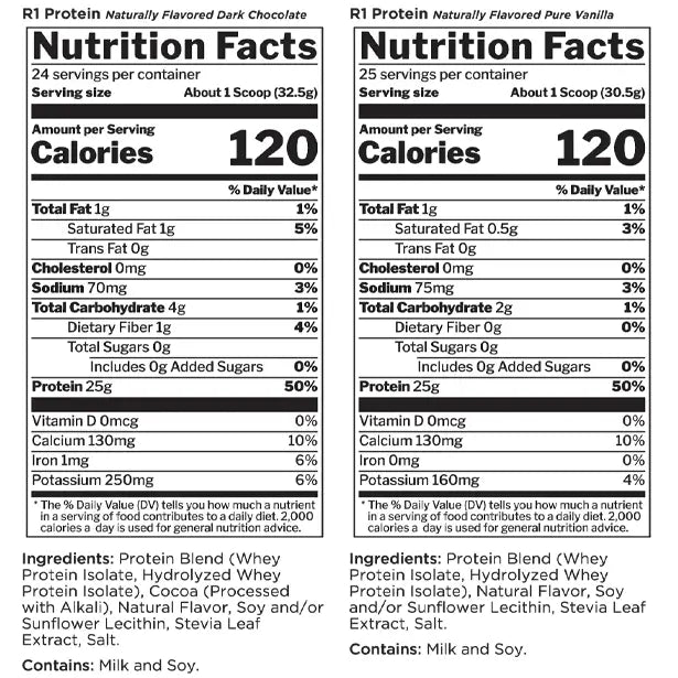 Protein Isolate Formula Natural Isolate Protein – Fit Factory Supplements