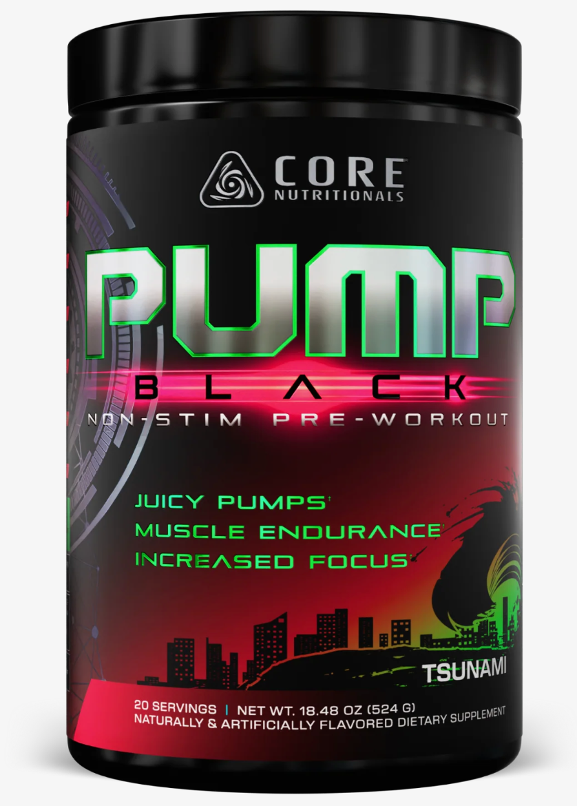 Core Nutritionals Pump Black