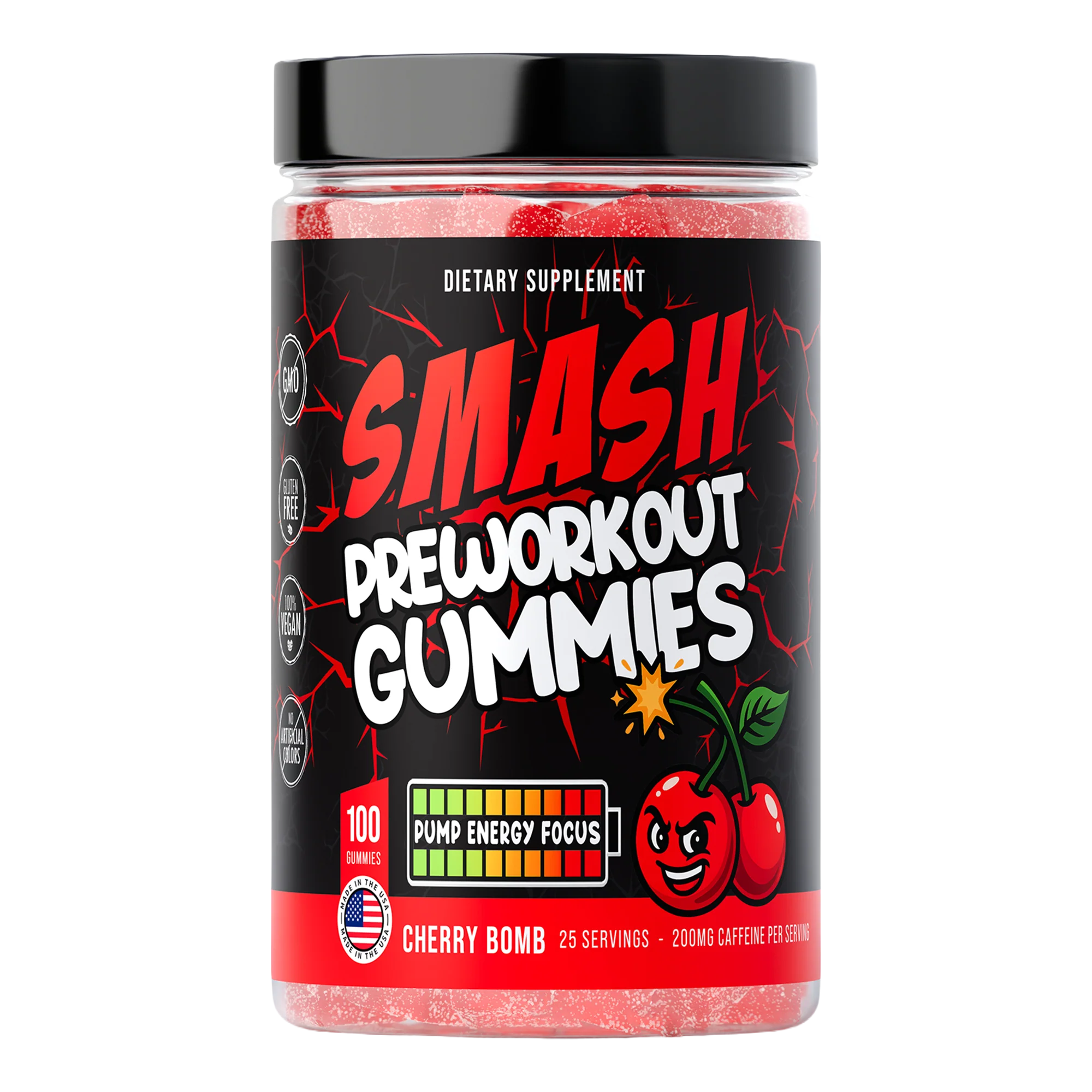 Smash Pre Workout Gummies