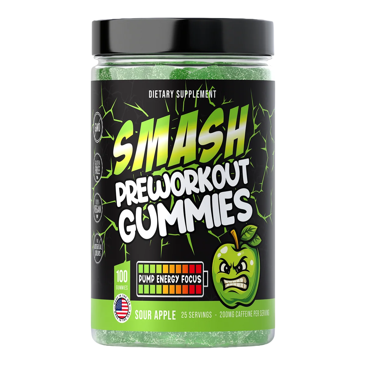 Smash Pre Workout Gummies