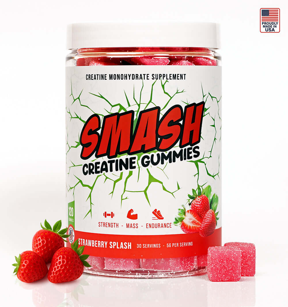 Smash Creatine Gummies 120ct.